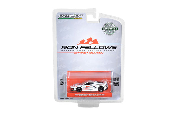 2022 Corvette Stingray Ron Fellows Driving School 1/64 Diecast!