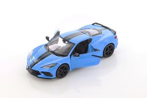 2020 Corvette Z51 Stingray Blue 1/24 Scale