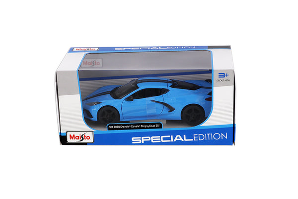 2020 Corvette Z51 Stingray Blue 1/24 Scale