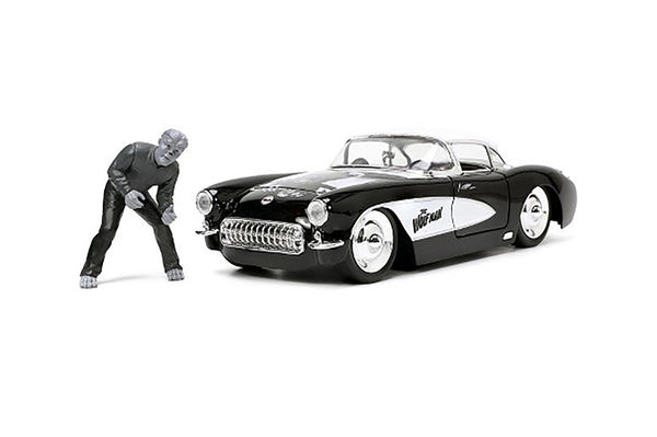 1957 Corvette W. Wolfman Universal Monsters ! 1/24 Scale