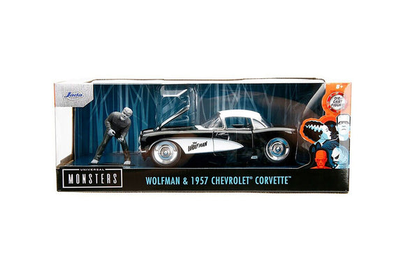 1957 Corvette W. Wolfman Universal Monsters ! 1/24 Scale