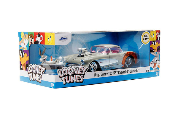 1957 Corvette W. Bugs Bunny Figure ! 1/24 Scale