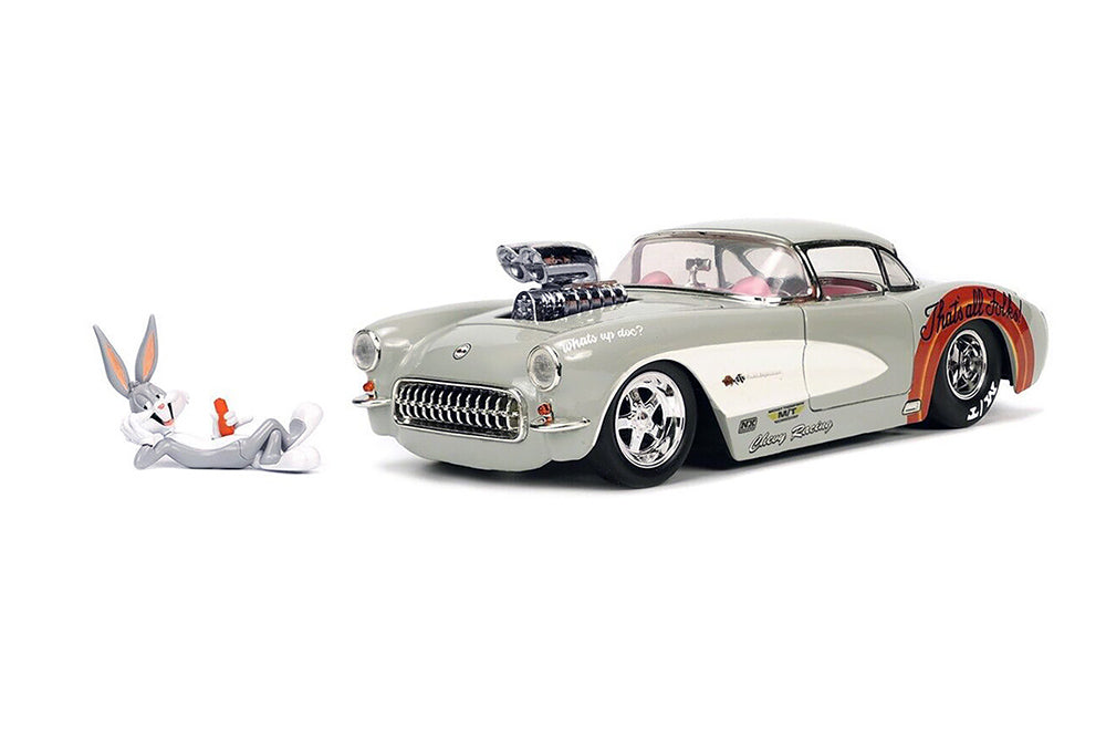 1957 Corvette W. Bugs Bunny Figure ! 1/24 Scale