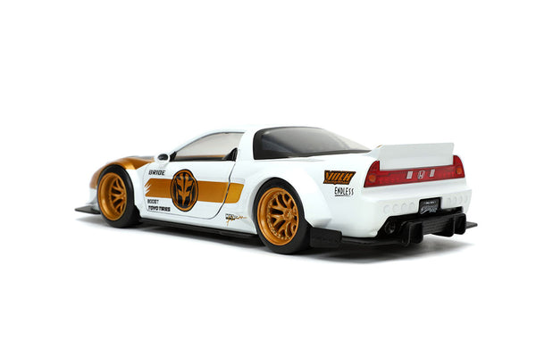 2002 Honda NSX Type-R W. White Ranger Figure Power Ranger's 1/24 Scale