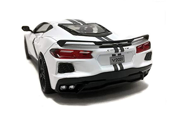 2020 Corvette C8 Hardtop White 1/24 !