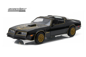 1977 Pontiac Firebird Trans Am T Top Starlite Black & Gold 1/24 Scale Diecast