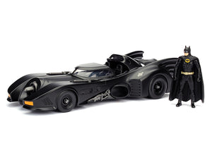 1989 Batmobile W. Batman 1/24 Scale Metal Diecast!