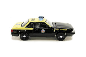 1991 Ford Mustang Police Car 1/64 Scale!