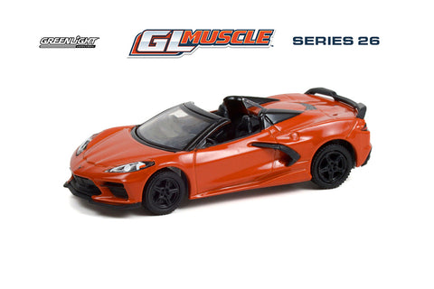 2021 Chevrolet Corvette Stingray Convertible Orange Limited Edition 1/64 Diecast