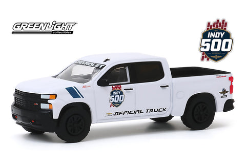 2019 Chevrolet Silverado white 1/64 Diecast