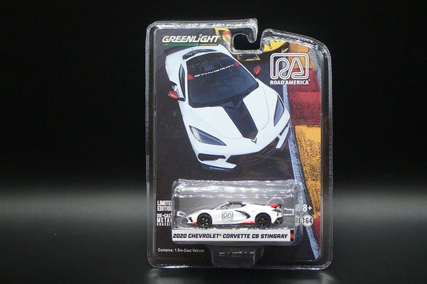 2020 Chevrolet Corvette White C8 Stingray 1/64 Diecast