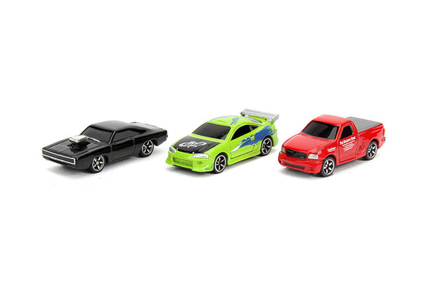 Fast and Furious 3 Car Set 1/65 Collectors Series Diecast