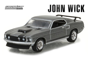 1969 Ford Mustang Boss 429 Silver Limited Edition. 1/64 Diecast