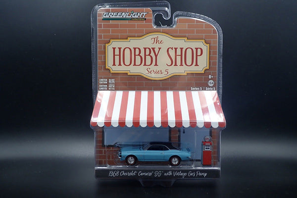 1968 Chevy Camaro SS W. Gas Pump 1/64 Scale