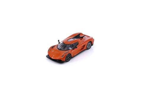 Koenigsegg Jesko Absolut Sweet Mandarin  #5 1/64 Diecast W. Display Case