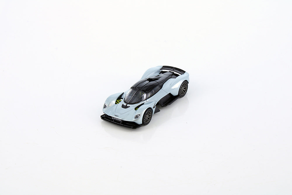 Aston Martin Valkyrie Skyfall Silver #11 1/64 Diecast W. Display Case