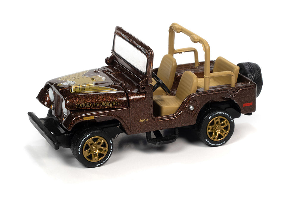 1977 Jeep CJ-5 Mocha Brown Limited Edition. 1/64 Diecast